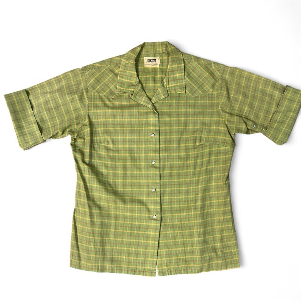 Vintage 1970s Women’s Fenton Western Sportswear Permanent Press USA Medium